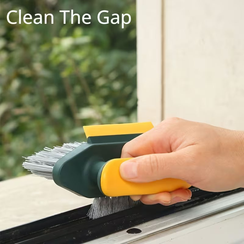 Heavy Duty 5 in 1 Multipurpose Gap Cleaning Brush Squeegee