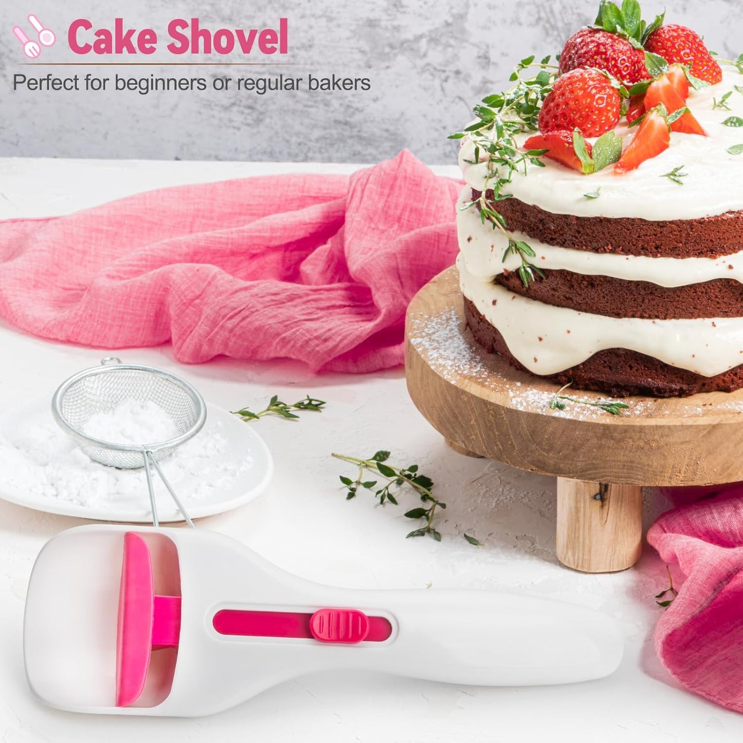 BUY 1 GET 1 FREE – 2PCS One-Click Cupcake Batter Scoop & Cake Decorating Tool