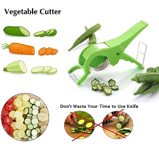 ✨2 in 1 Vegetable Cutter With Peeler (Buy 1 Get 1 Free)