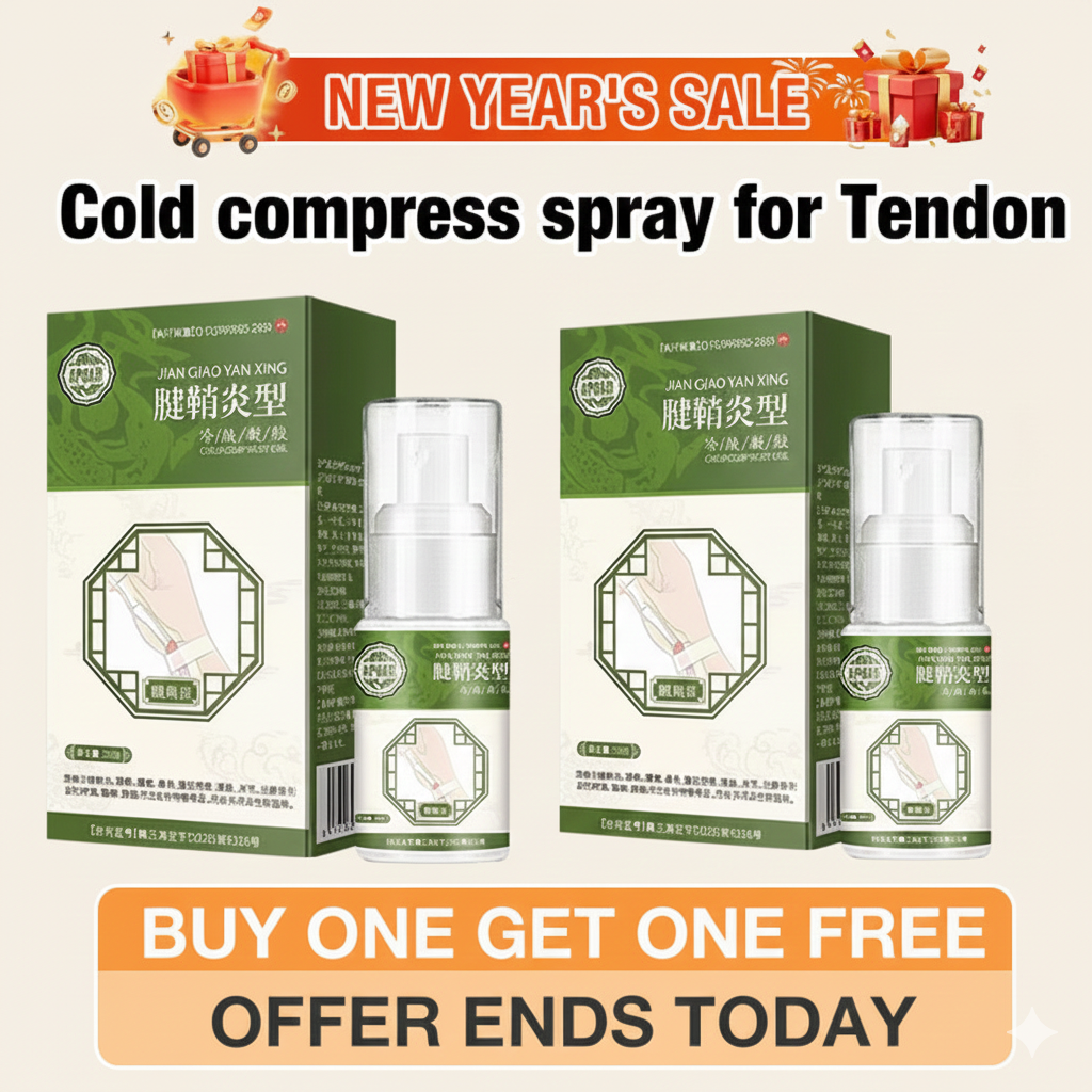 BUTIKINDIA 🎁 BUY 1 GET 1 FREE - Chronic & Old Pain Relief Spray – Tenosynovitis Heel Pain, Joint & Muscle Relief