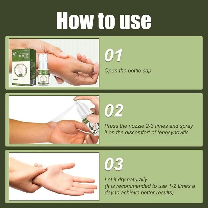 BUTIKINDIA 🎁 BUY 1 GET 1 FREE - Chronic & Old Pain Relief Spray – Tenosynovitis Heel Pain, Joint & Muscle Relief