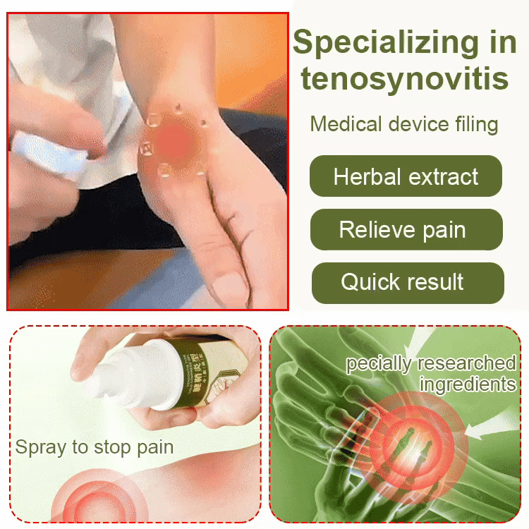 BUTIKINDIA 🎁 BUY 1 GET 1 FREE - Chronic & Old Pain Relief Spray – Tenosynovitis Heel Pain, Joint & Muscle Relief