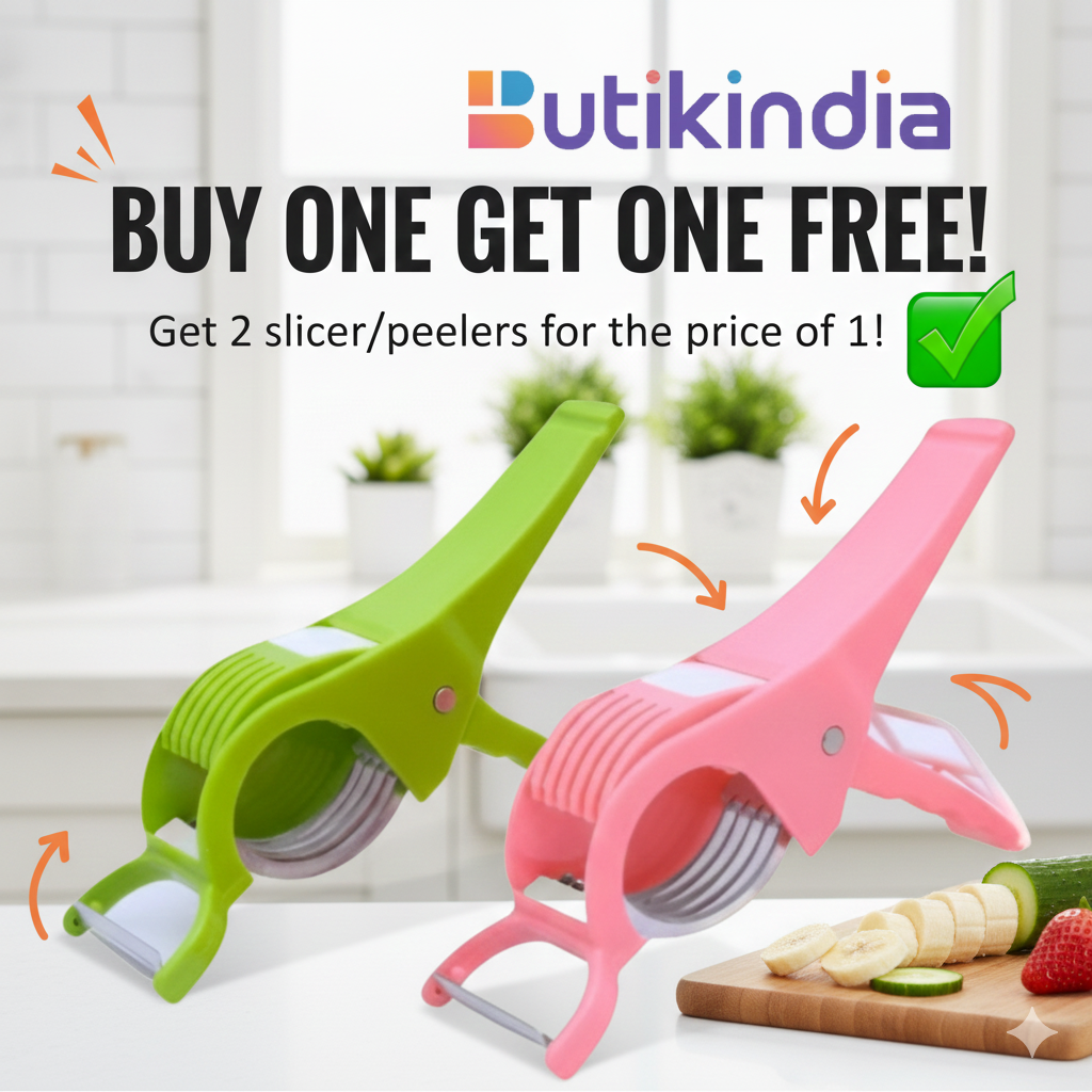 ✨2 in 1 Vegetable Cutter With Peeler (Buy 1 Get 1 Free)